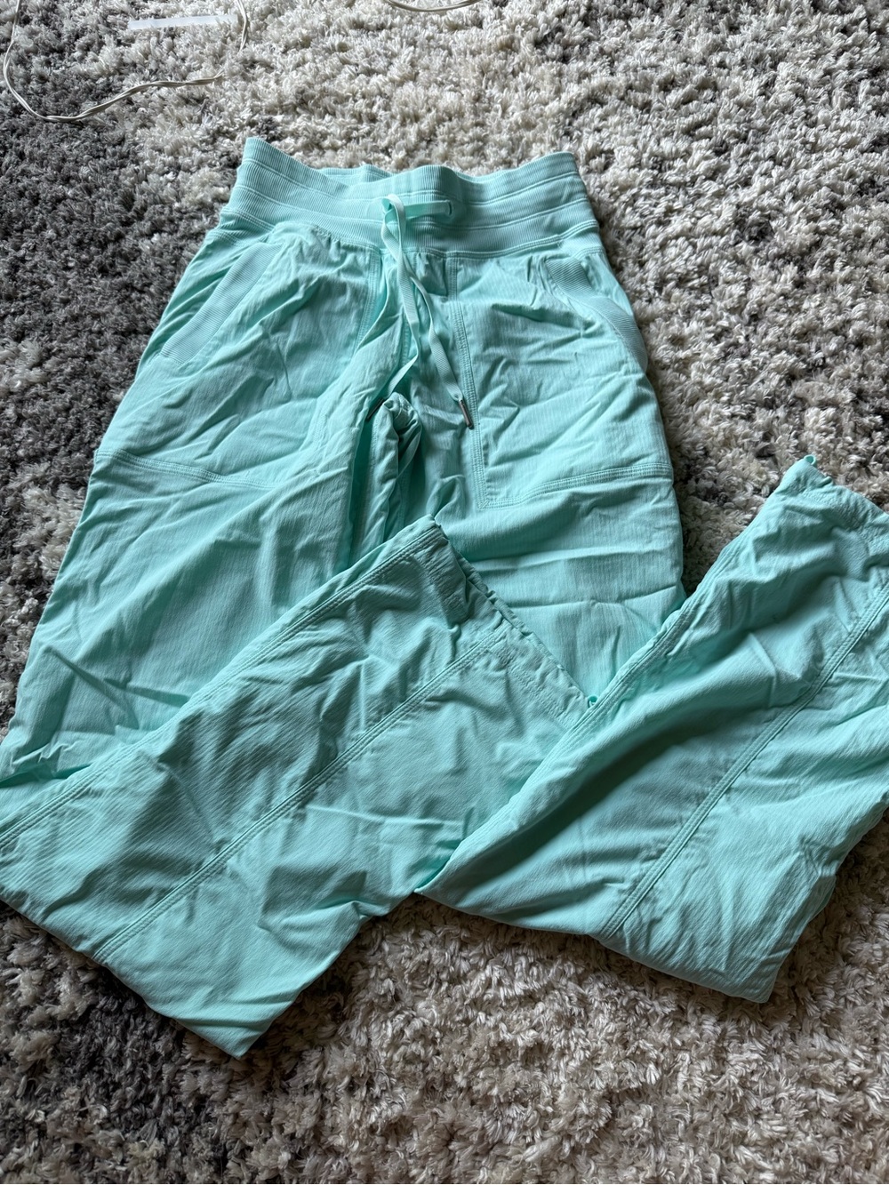 lululemon athletica Straight Leg Pants in Mint Green
